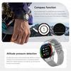 2025 New Bluetooth Call Smart Watch Men AMOLED HD Large Screen Heart Rate NFC IP68 Waterproof Sport Wireless Charging for Xiaomi