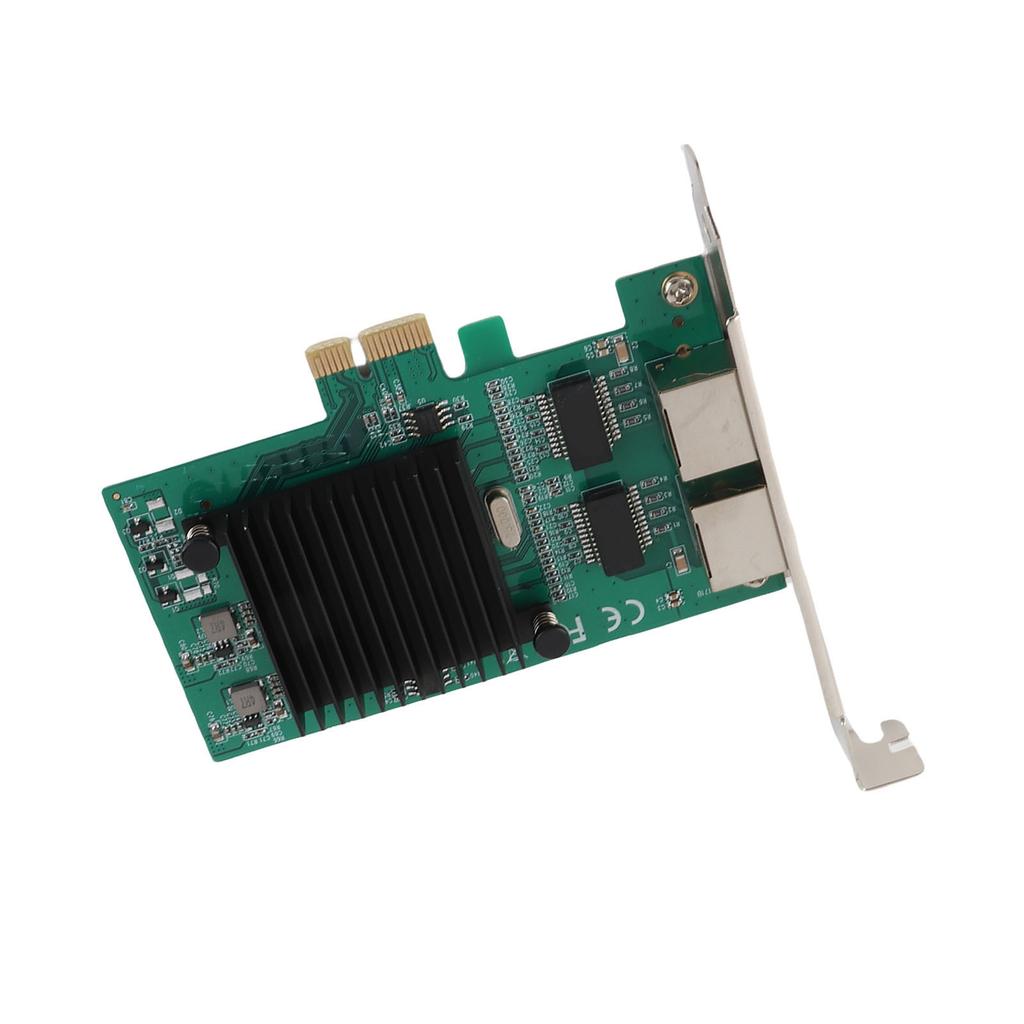 PCI-E Gigabit Netzwerkkarte Dual Port 1000Mbps 82576 Desktop-Computer Eingebaute Hochgeschwindigkeits-Dual-Port-Netzwerkkarte