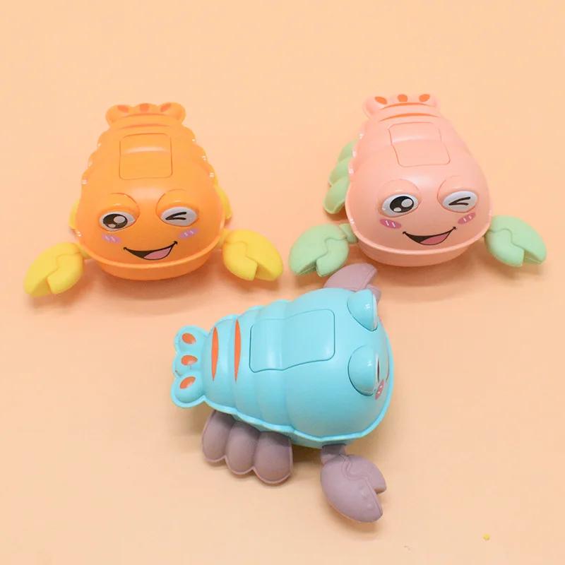 New Clockwork Toy Children Pressing Fun Crayfish Puzzle Kindergarten Shangjin Small Animal Gift Wind Up Toys