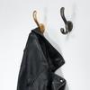 1 Set Wall Hook Solid Color Household Supplies Anti-falling Stainless Bathroom Hook Excellent Keep Neat Anti-falling