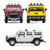 Maßstab 1/64 Hummer H2 SUV Spielzeugauto Modell JKM 1:64 Geländesport Miniaturfahrzeug Freilauf Druckgusslegierung Sammlung Geschenk Kinder