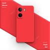 Candy Color Liquid Silicone Phone Case for vivo iQOO Neo11 Neo 11 5G China Soft Original High Quality Straight Edge Bumper Cover