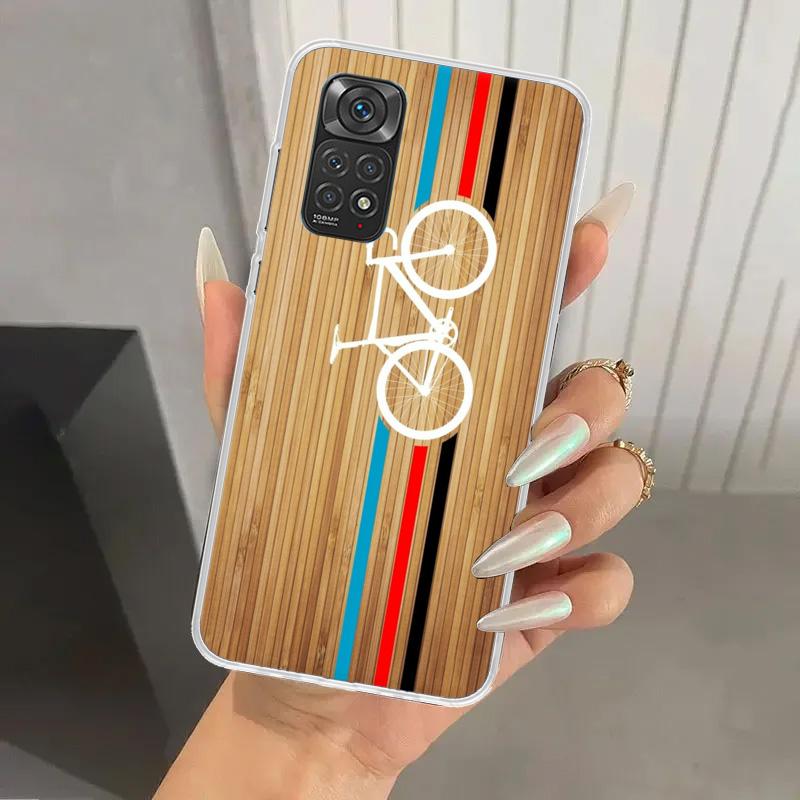 

Bicycle Bike Sport Phone Case for Xiaomi Redmi Note 15 14 14S 13 12S 12 Pro 11S 11 Plus 11T 11E 10S Soft Funda Print Shell Redmi Redmi Note 14 4G