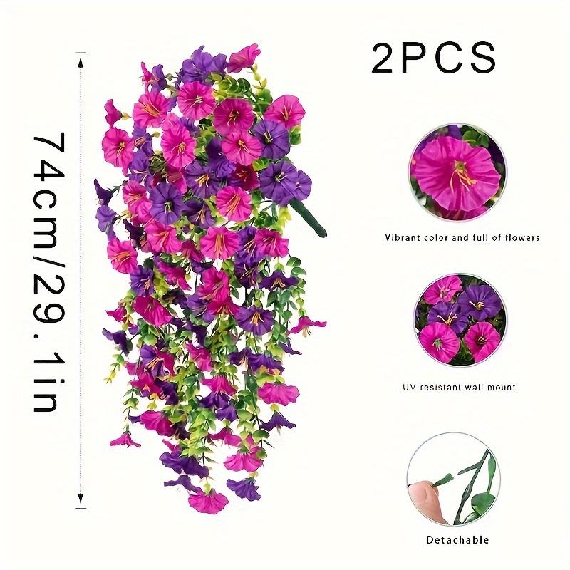 Künstliche Blume Neue künstliche Hängeblumen und -pflanzen Osterdekoration 2025 UV-beständig und realistisch Raumdeko Hochzeit