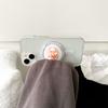 Cartoon Cute Little Tanuki Magnetic Mobile Phone Airbag Bracket Back Sticker Retractable Fun Rotating Decompression Desktop Bracket
