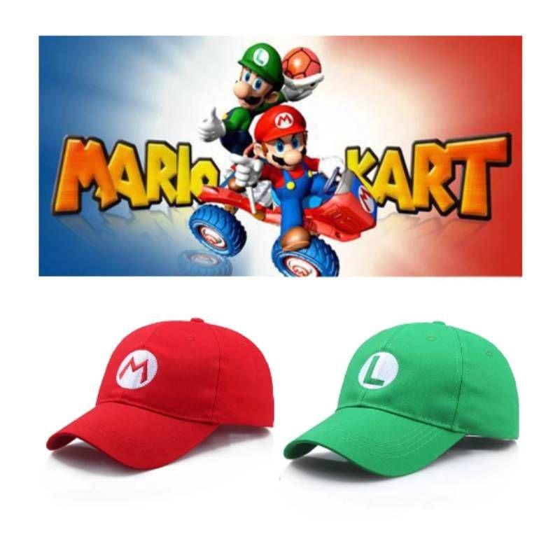 Super Mario Role Play Purple Baseball Cap Embroidered Outdoor Accessory