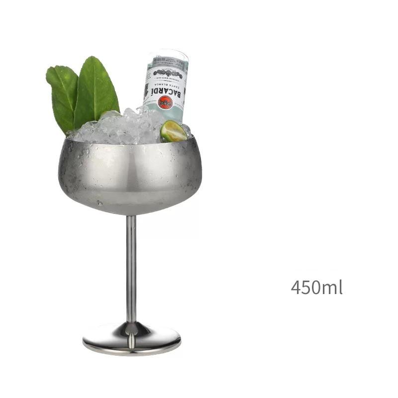 Bar Drinkware Stainless Steel Martini Margarita Cocktail Beer Mugs with Lid Contemporary Style Back to School