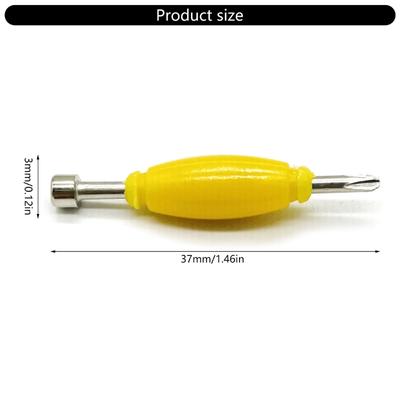 Portable Skateboard Screwdriver Fingertip Board Fingerboard Nut Driver for Skateboard Maintenance and Repairs Tool