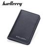 Men's Slim PU Multi-Card Holder with Driver's License Slot