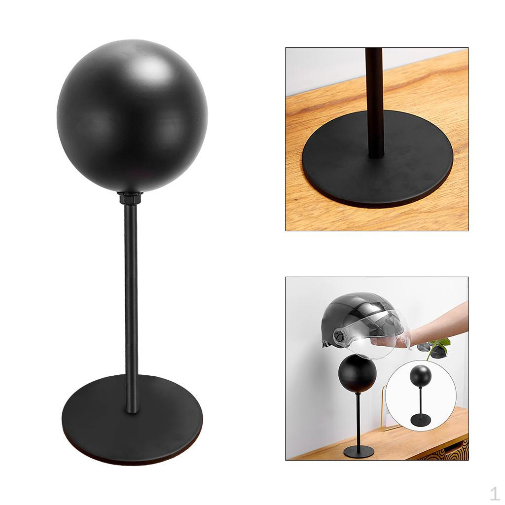 Rotation Helmet Stand Hat Holder Jacket Hanger Wall Mounted Hook for Coats Hats Caps Bags Key