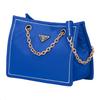 Prada Blue Chain Nylon Shoulder Bag Crossbody Bag Tote Bag Unisex Bags 1BG271-2CJW-F0589