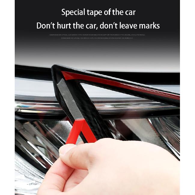 Car Accessories Fit for Toyota RAV4 2019 2020 2021 2022 Headlight Lamps Cover Trim Bezel (Glossy Chrome Style) ABS 2 PCS