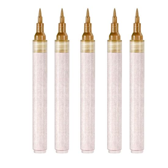 Touch Up Pen for Tombstone Restoration Precision Tip Monument Restoration Marker Waterproof Weather-Resistant Stone Pen Fast-Drying for Stone Memorial