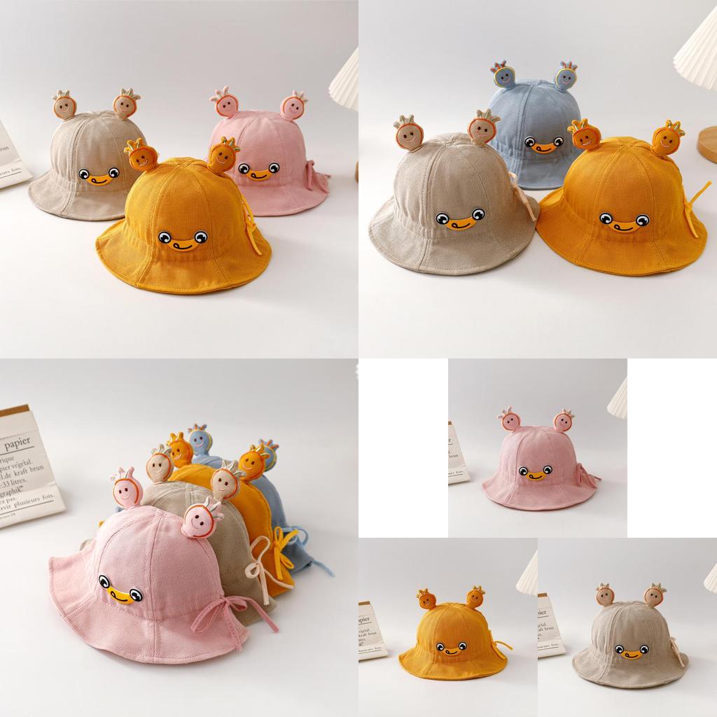 Cute Banana Eyes Sun Hat For Infants Cotton Fisherman Cap For Baby Boys And Girls