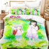 Non Non Biyori Bedding Set Single Twin Full Queen King Size Bed Set Adult Kid Bedroom Duvetcover Sets Anime Parure De Lit Bed