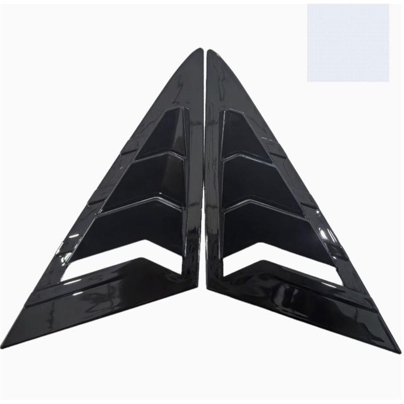 Volkswagen Golf 7 (2013-2020) Front Quarter Window Louver Mustang-Style Modification Kit