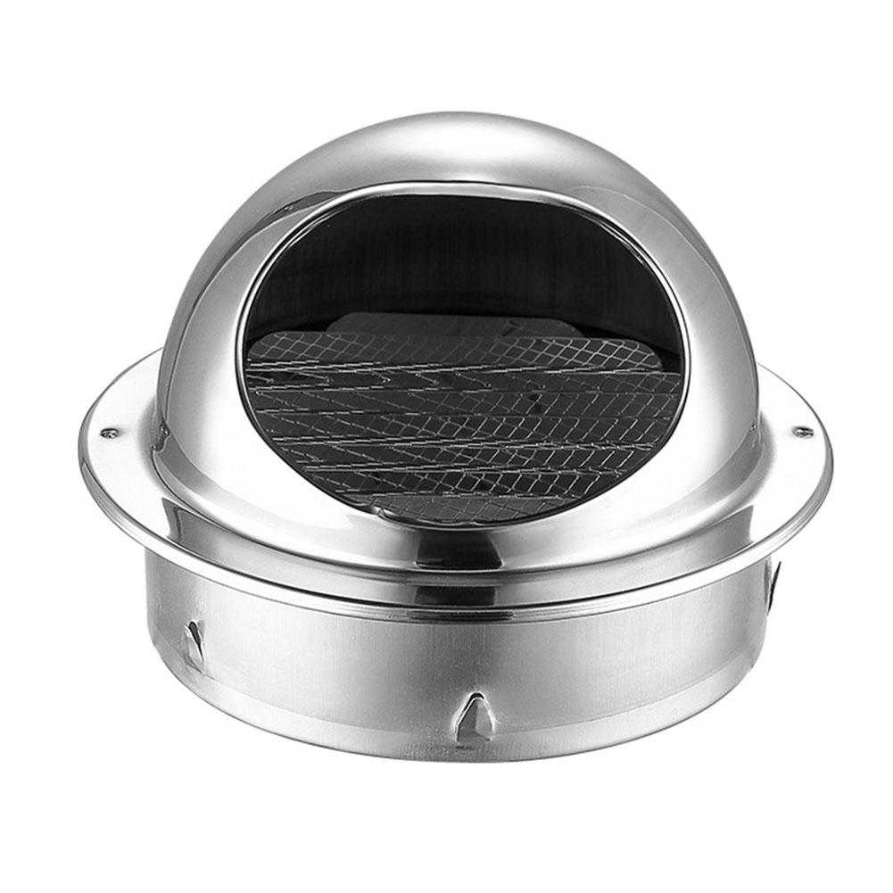 Stainless Steel Exterior Wall Air Outlet Grille Round Heating Cooling Vent Cover Compatible With All Tumble Dryer Vents/hose