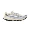 Li Ning Lu 2 Comfortable Trendy Non-Slip Durable Low-Top Trail Running Shoes Women sneaker Beige Silver ARNV010-3