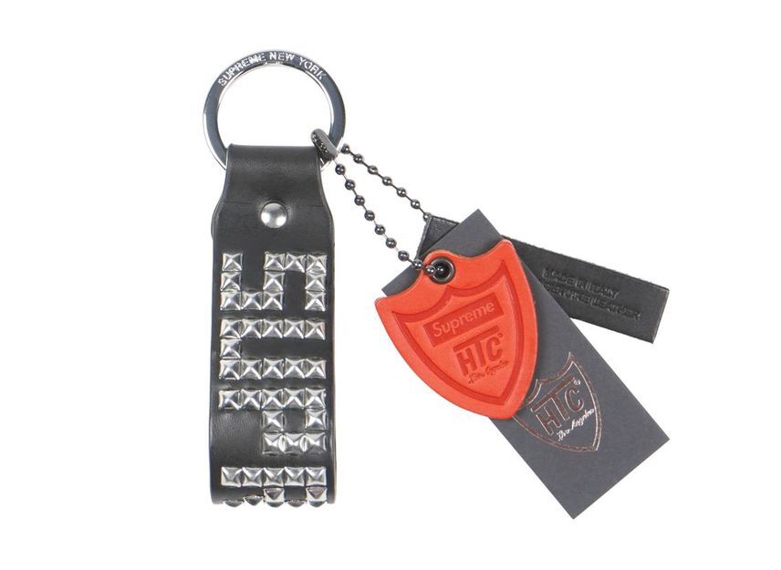 Supreme Hollywood Trading Company Studded Keychain Black One-Size