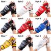 1Pair Professional Training Gloves Kickboxing Gloves  for Adult Sanda Boxing UFC Training