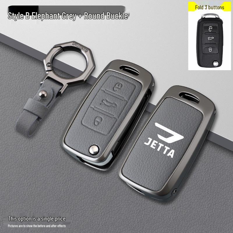 Volkswagen Jetta 2024 Key Case with Alloy Buckle (Models VA7, VS7, VA3, VS5)