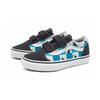 Vans Old Skool Checkerboard Casual Low Top Kids Skate Shoes Kids sneaker Black Blue White VN0A4BUVAC3