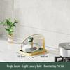Drill-Free Countertop Pot Lid & Spatula Holder