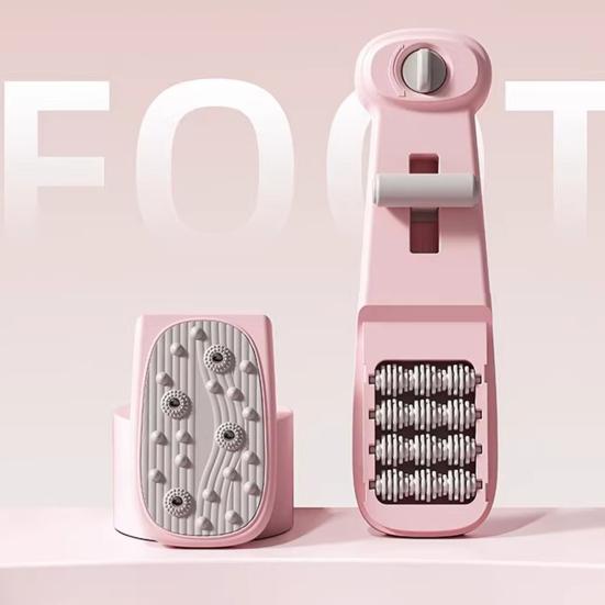 Fußgewölbetrainer zur Stärkung der Fuß- und Fußgewölbemuskeln 2-in-1 Fußgewölbedehner mit Massagegerät Tragbares Fußstützgerät für Tanz Fitness