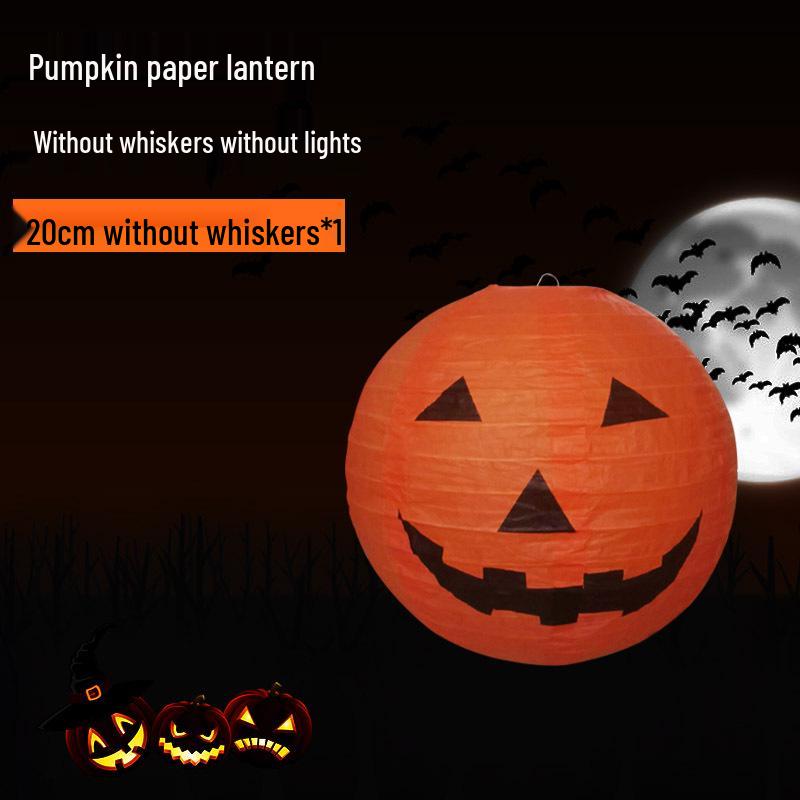 Halloween String Lights: Pumpkin Lantern Decor for Bars, Kindergartens, and More - Hanging Ornaments & Handheld Props