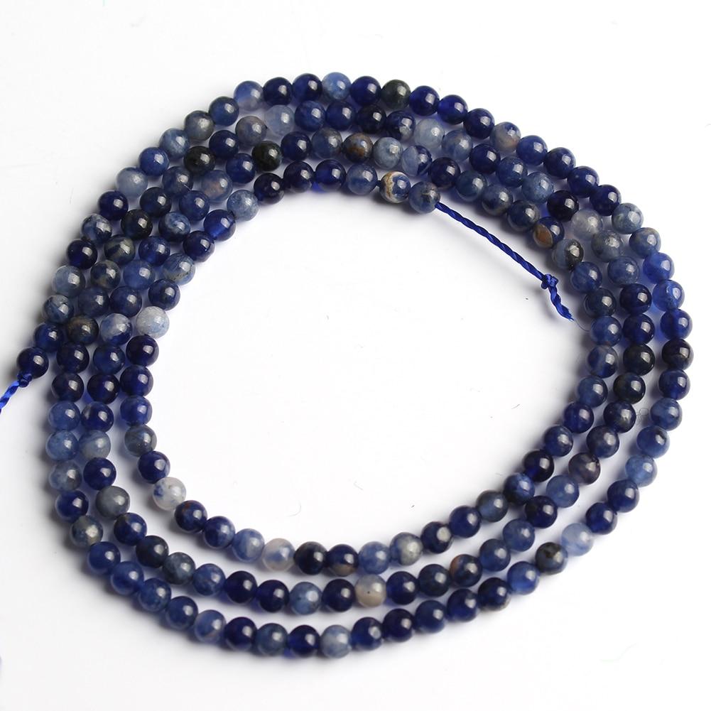 Natural Stone Beads Agates Jades Howlite Crystal Round Pony Tiny Beads for Jewelry Making Beadwork DIY Bracelet 2mm 3mm 15''