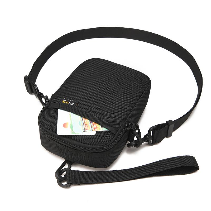 Men's Camouflage Print Mobile Phone Bag Shoulder Bag Small Square Bag