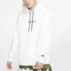 Nike Sportswear Fleece Pullover Hoodie With Drawstring Men Tops White CI9407-100