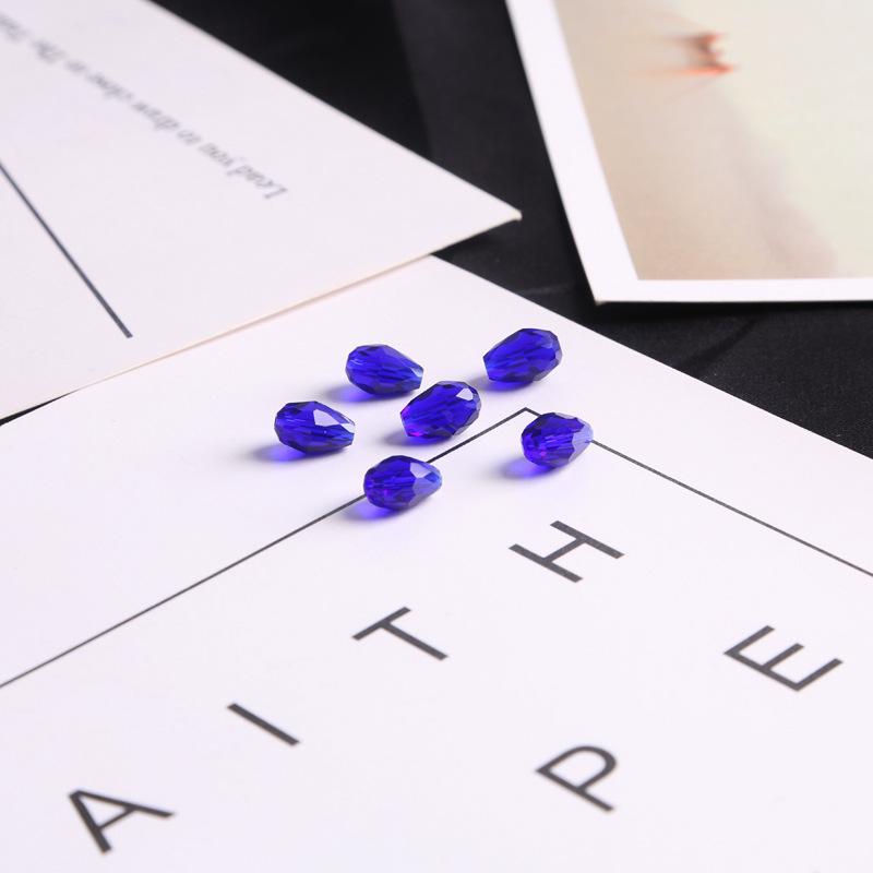 Premium Teardrop Faceted Crystal Beads for DIY Jewelry Making