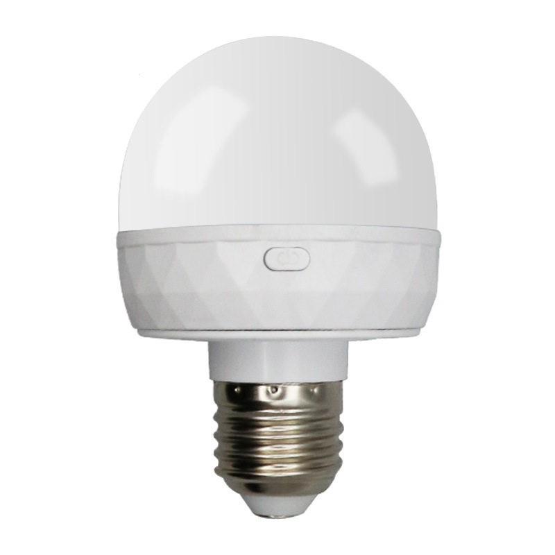 Wireless RGB LED Light Bulb with Magnet and Type-C Charging for Home, Camping, and Outdoor Use