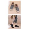 Women's Fashion Winter Snow Boots, Warm Faux Fur Lined Slip-Resistant Ankle Boots, Comfortable Casual Slip-On Shoes for Women