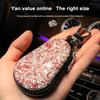 Universal Diamond Car Key Holder Storage Case Luxury Crystal Keychains Key Cover Bag Wallet for BMW Lada Benz Keychain