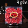 9pcs Heart-shaped Scented Tea Candles Valentine's Day Romantic Love Candle Proposals Wedding Anniversary Decorative Candle