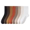 Female Spring and Autumn Cotton Anti Bacterial Breathable In The Cylinder Pile Socks