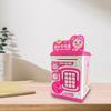Mini Piggy Bank Emulated Fingerprint Key Cute Cartoon Duck Saving Pot Ornament Save Money Plastic Simulation ATM Saver Children Coin