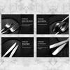 Star Diamond Stainless Steel Cutlery Set: High-end Steak Knife, Fork, Spoon, Tea Spoon, Tea Fork for Western Cuisine