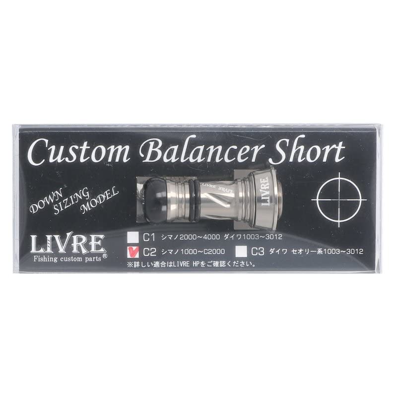 

LIVRE 8110 Custom Balancer Short Shimano C2 Type Titanium x Titanium