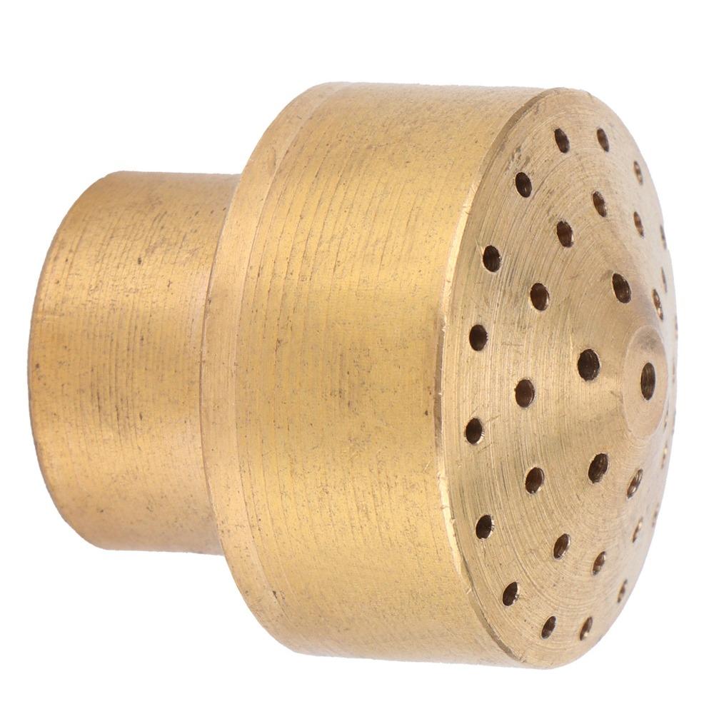Brass Brass Fountain Nozzle Multi Hole Mushroom Fountain Sprinkler G1/2 Inch DN15 G3/4 Inch DN20 Pond Fountain Nozzle