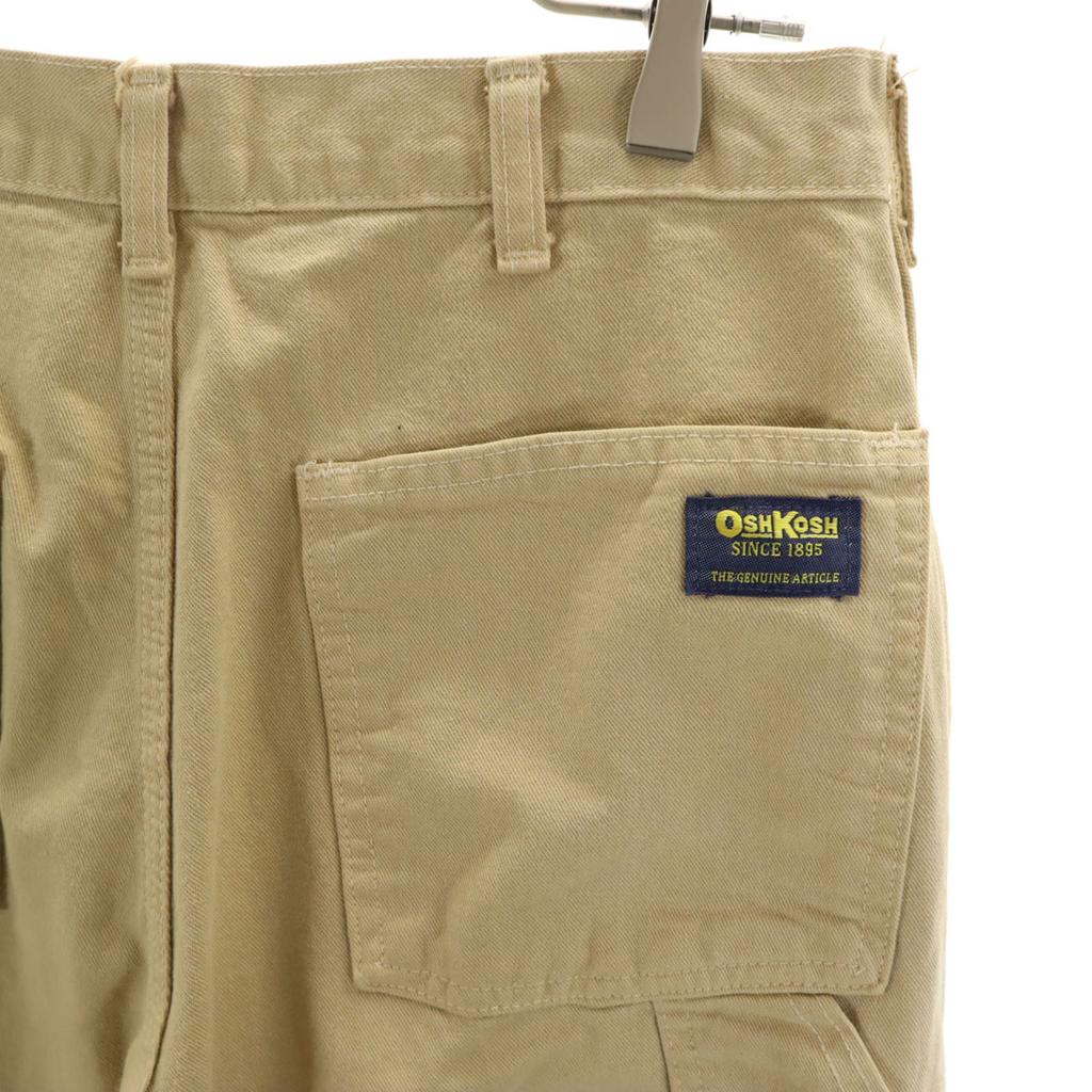 OSHKOSH 80s Made in USA Vintage Painter pants W31 beige work Men's Used