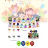Festive Incredibox Sprunki Birthday Party Decoration Set With Colorful Balloons And Banners