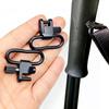 QD Sling Swivel Strap Buckles Kit Tactical Rifle Sling Swivels Mount Adapter Detachable Sling Mount Ring for Outdoor