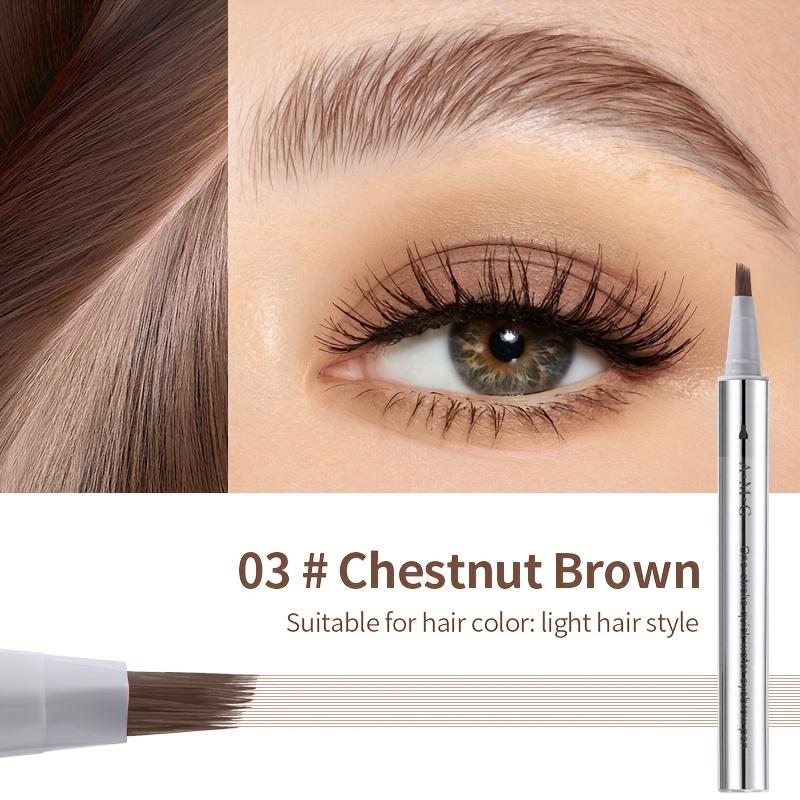 1PC soft and quick-drying water-based eyebrow pencil, fashionable and smart eyebrows, long-lasting waterproof, super fast drying, instant setting