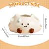 Ceramic Tissue Box Cover Holder Storage Container Napkin Dispenser for Living