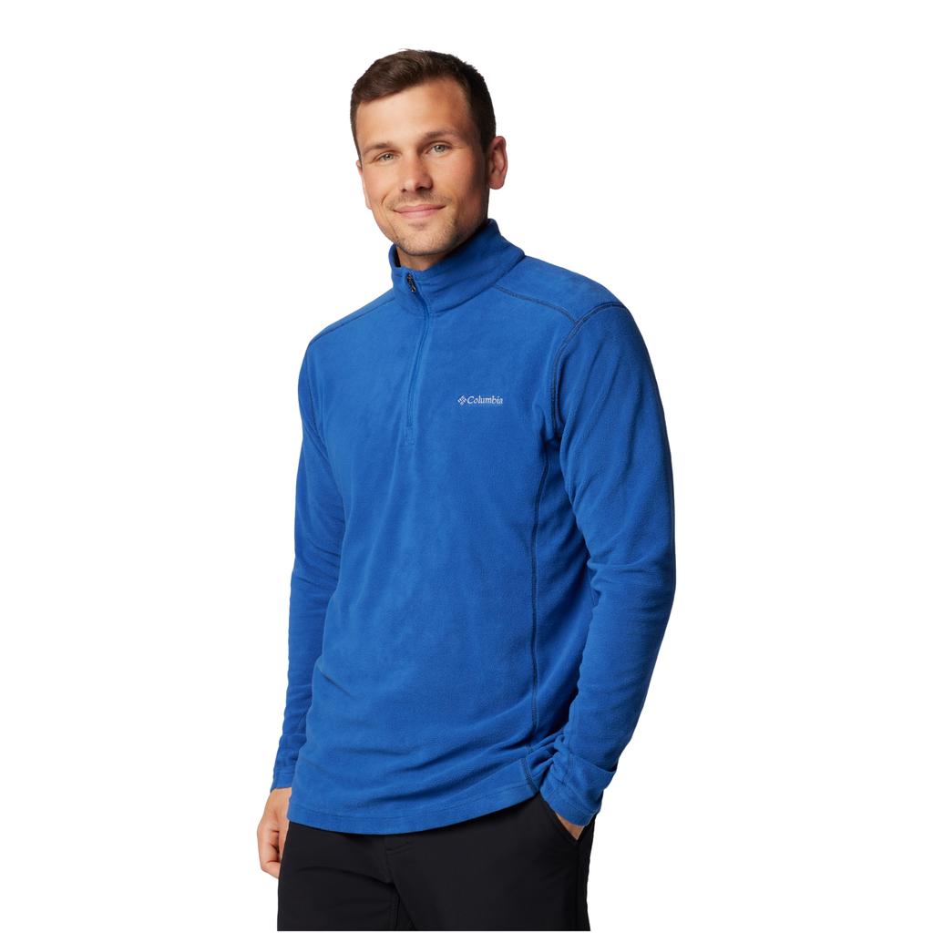 Columbia Klamath Range II Half Zip Fleece, Mens Blue Fleece