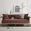 Nordic Universal Sofa Towel Thick Velvet Quilted Sofa Cover Soft Plush Anti-slip Sectional Couch Cover Slipcover for Living Room