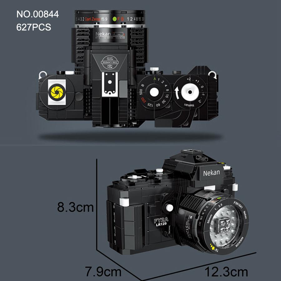 Creative Trend Camera Building Blocks Model Assembly Kids Toys Mini Bricks Christmas Birthday Gifts
